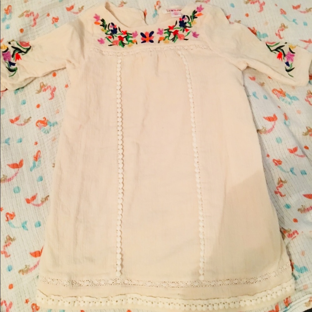 EUC embroidered toddler 3t dress
